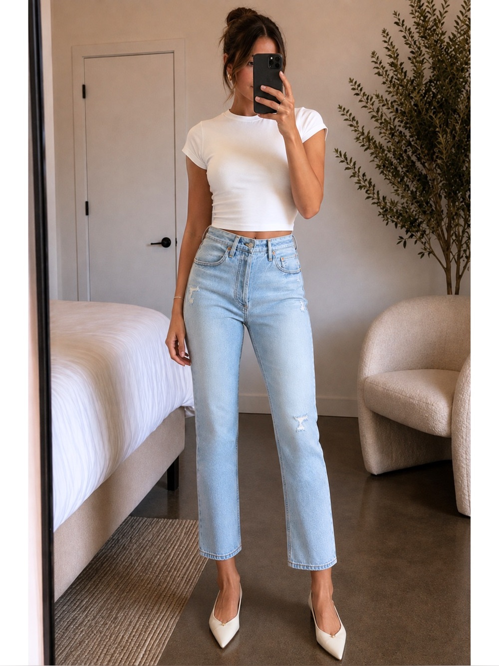 Citizens of Humanity Charlotte Straight Jeans 23 Fits 25x26 Savahn $288
